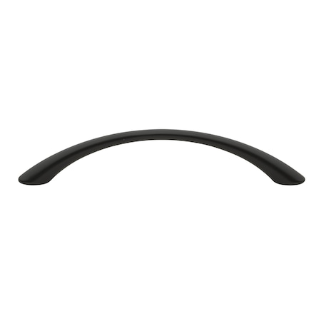 5 In. Center To Center Matte Black Arched Cabinet Pull - 2022-MB, 10PK